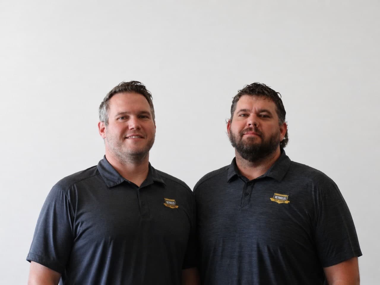 Matt Reynolds on the left and Dallas Reynolds on the right